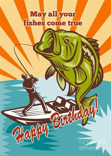 fish birthday meme|happy birthday fishing meme funny.